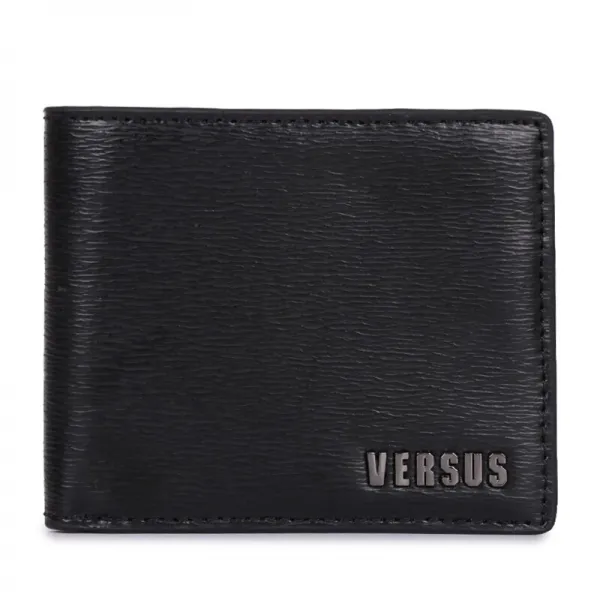 범사철 범서체 VERSACE VERSUS 명품 남성 블랙가죽 반지갑 지갑 FPU0028 FPLM F460C(3171)