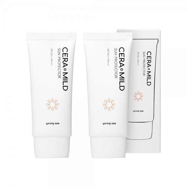 [영시]세라마일드 썬프로텍터 무기자차 선크림50g 1+1