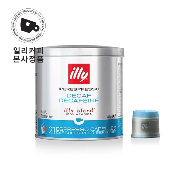 일리 디카페인(디카프) 캡슐 21개입, 140.7g, 1개