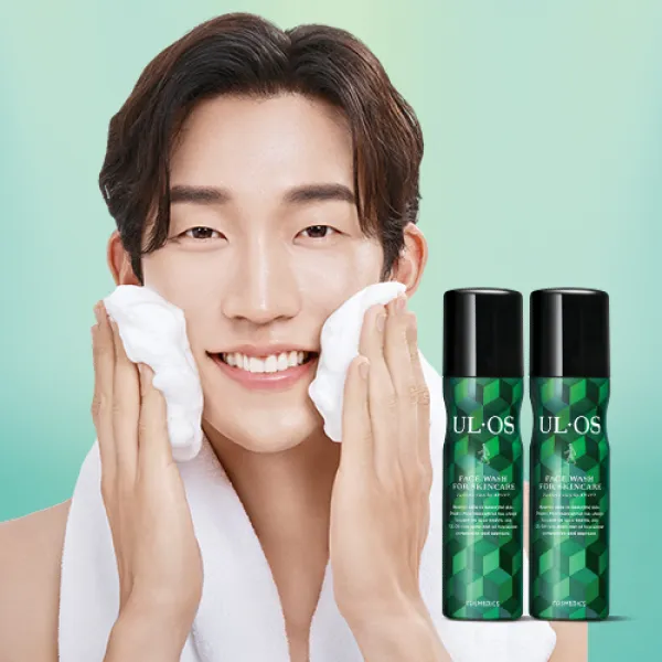 [우르오스] 페이스 워시 100g x 2개(폼클렌징), 1세트