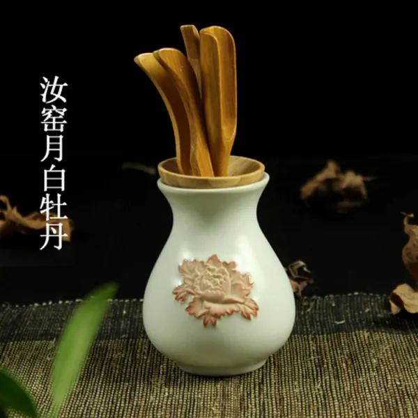 Zhensheng 심플 베이직 다기용품 34133686 달화이트 모란