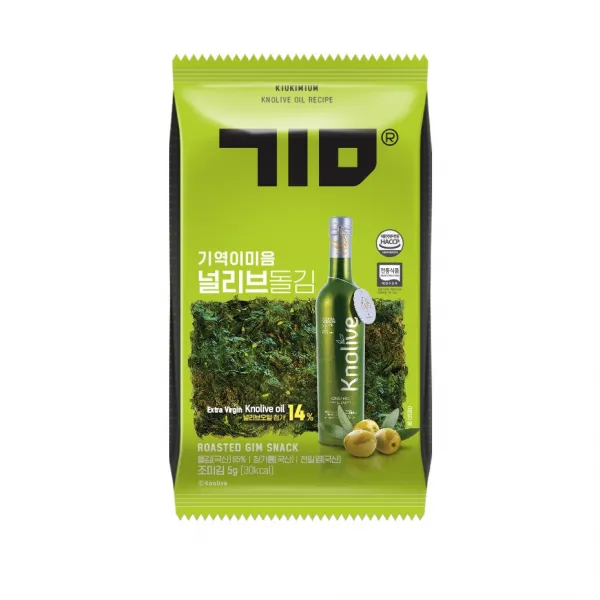 푸드트리 KI005 기역이미음 널리브돌김 5g 20EA(1box) 프리미엄 고급맛