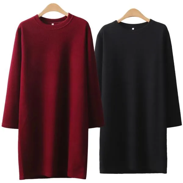 시드마켓 데일리 라운드골지미니원피스 N80Y07 gx843 빅사이즈