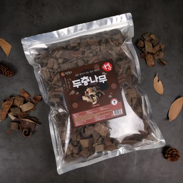 건강중심 국내산 두충 나무 껍질 1kg 1개입