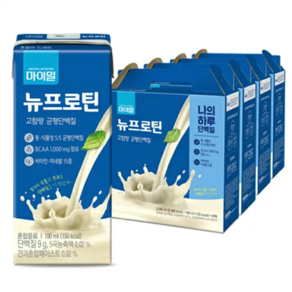마이밀 마시는 뉴프로틴, 190ml, 64개