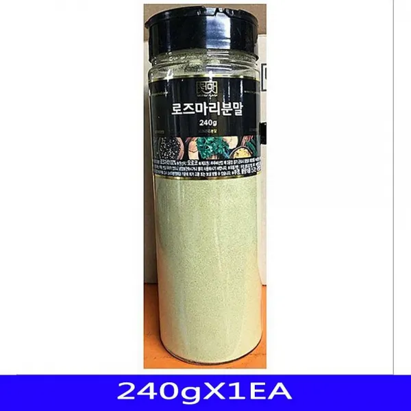 와와마트 천연 향신료 로즈마분 음식재료 두비산업 240gX1EA 허브, 1