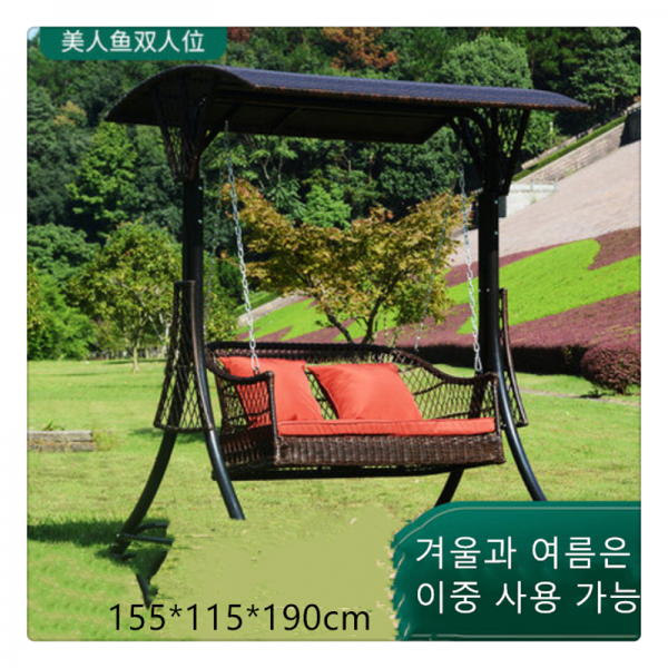 옥외 그네 발코니 거는 의자 바구니 안마당 요람 의자BI1101, 사진2