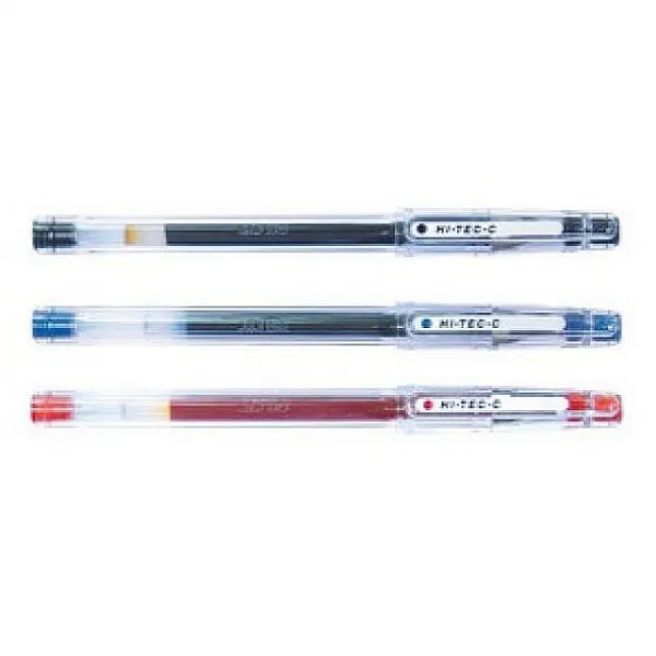 싸다팡 하이테크C 0.3mm 문구 필기구 중성펜 젤잉크펜, 검정