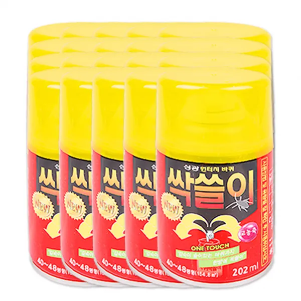 원터치 바퀴벌레약 싹쓸이 202ml 대형, 20개