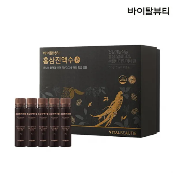 바이탈뷰티 [T] 홍삼진액수 30ea, 단품없음