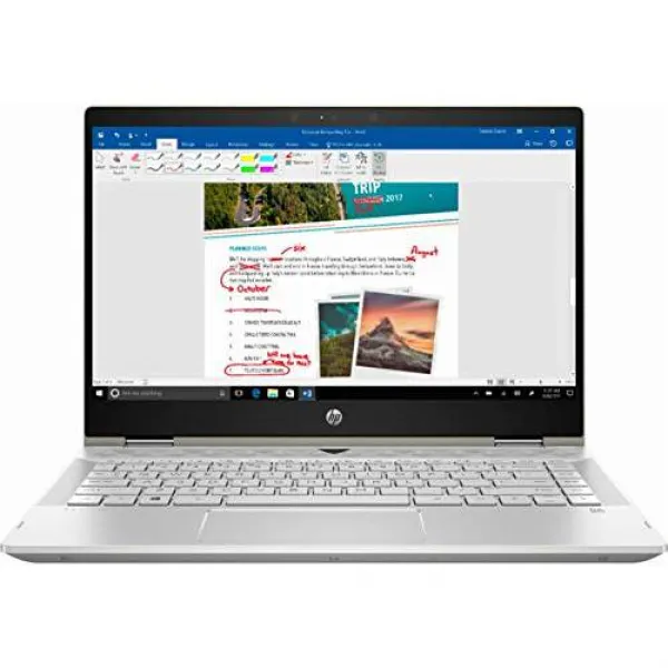 HP 파빌리온 x360 2-in-1 14 노트북 인텔 코어 i3 8GB SDRAM 128GB SSD 애, 상세내용참조, 상세내용참조, 상세내용참조