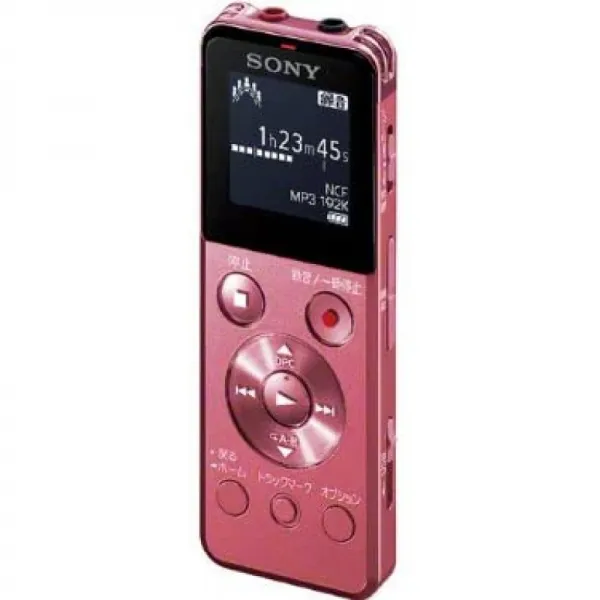일본 SONY스테레오 IC레코드 FM튜너자 4GB핑크 ICD-UX543F/P소니(SONY)보이스 레코더, 단일옵션, 단일옵션