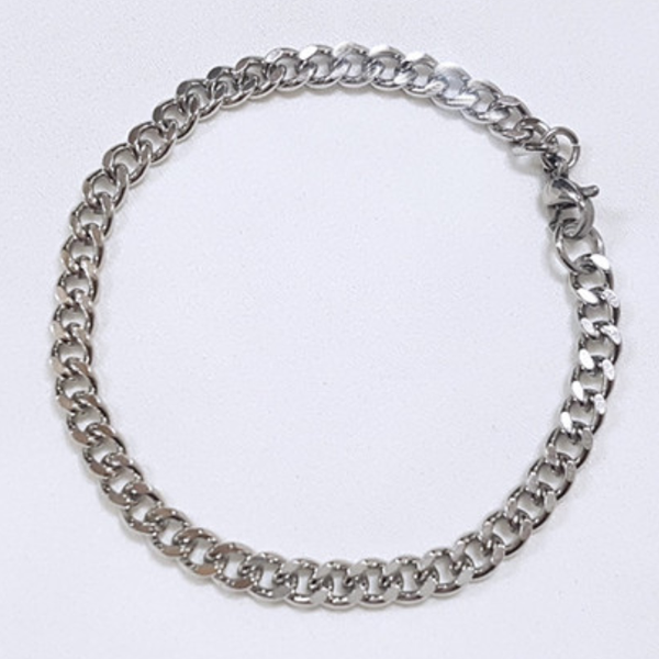 악덕 써지컬스틸 기본 체인 4mm 팔찌