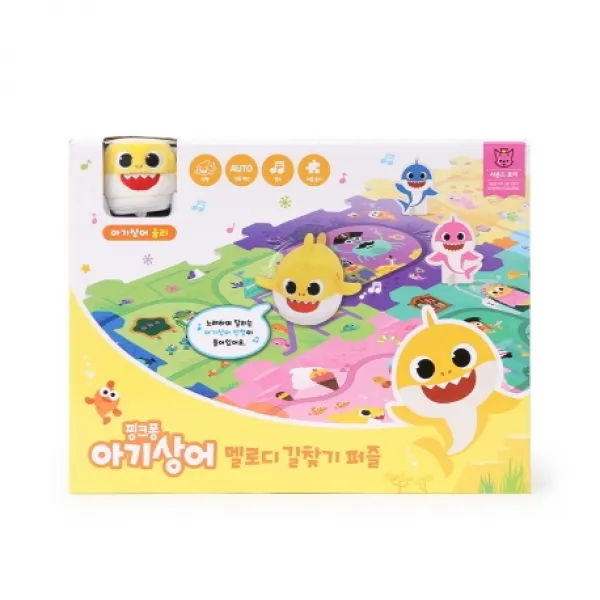 핑크퐁 아기상어 멜로디 길찾기 퍼즐 스마트스터디