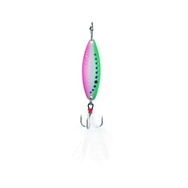 Leech Flutter Spoon 1/16oz Size 12 Glow Chart/Pink 거머리 플러터 스푼 45812.8g 사이즈 12 글로우 차트 / 핑크, 1