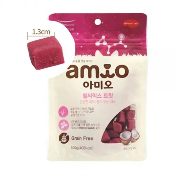 애견 건강간식 트릿 피부건강(100g) 안심 퍼피 본능충족 꿀맛, 1개