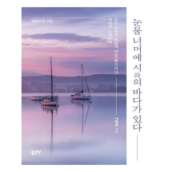 [좋은땅] 눈물 너머에 시 의 바다가 있다