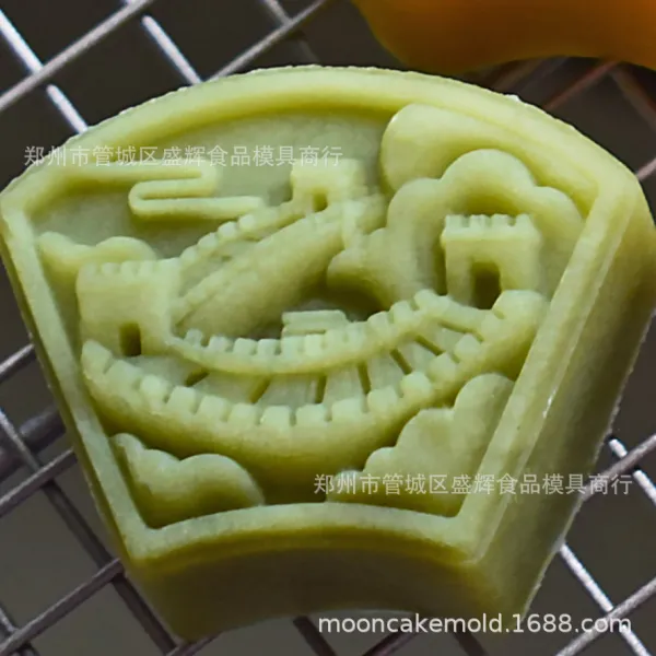 차이몰 키치 유람지 월 1개입 50G63 g 차이나 얼음 가죽 도산 손 누르기 비닐 플라스틱 도구, 만리장성