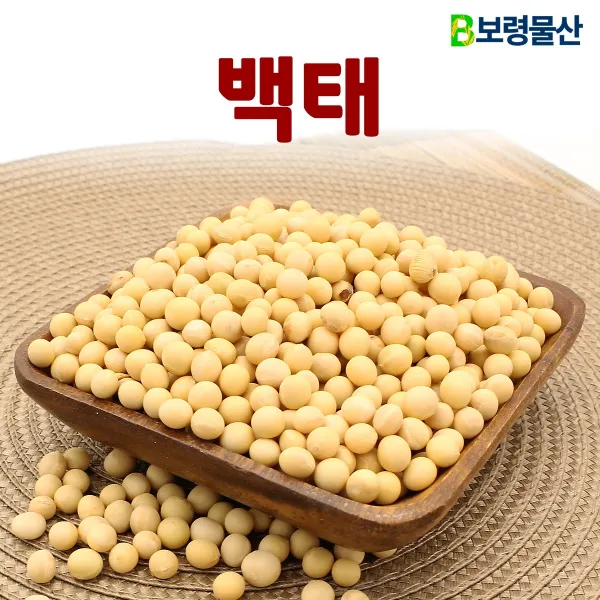 보령물산 2020년산 국산 백태 흰콩 1개 2kg