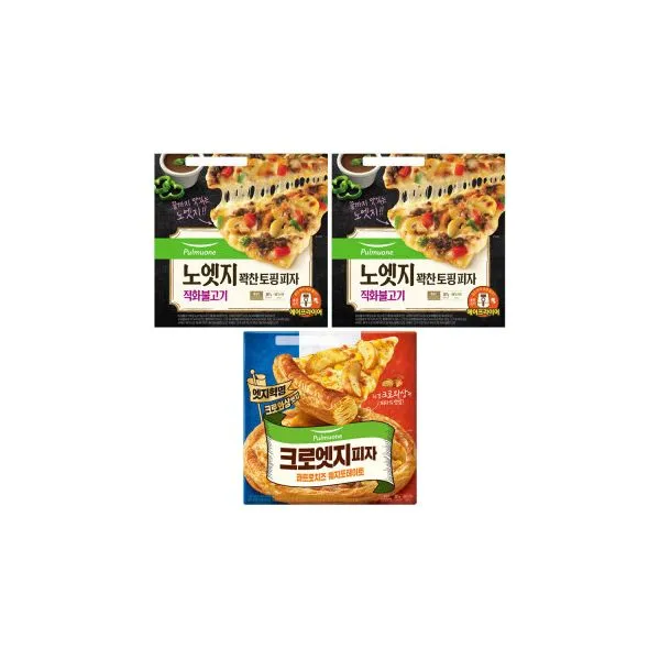 노엣지 직화불고기2판+크로엣지 콰트로포테이토1판