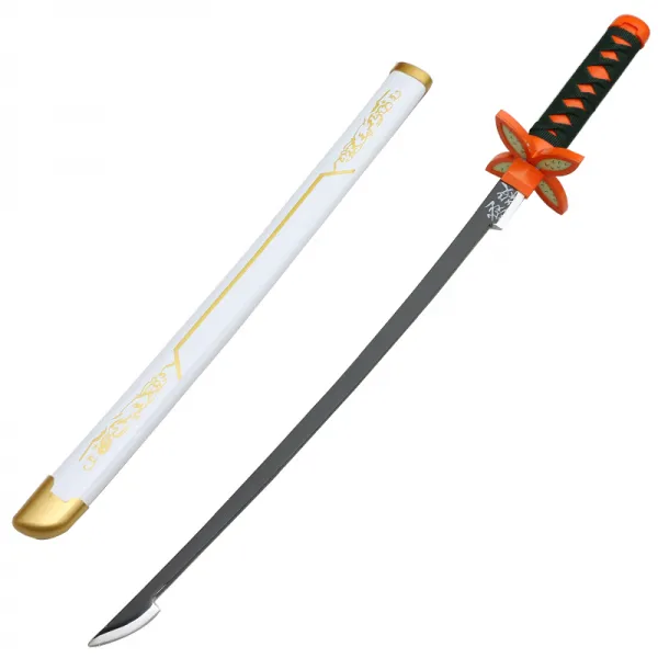 상세페이지 참조 귀멸의칼날 cos일륜도탄치랑아처선일나비인 75CM아-41527, 05.75cm 나비인백금집, 01.무증정 선물