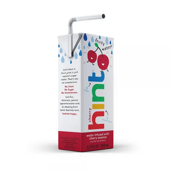 Hint Kids Water Cherry 힌트 키즈 워터 체리 6.75FlOz(200ml) 32팩
