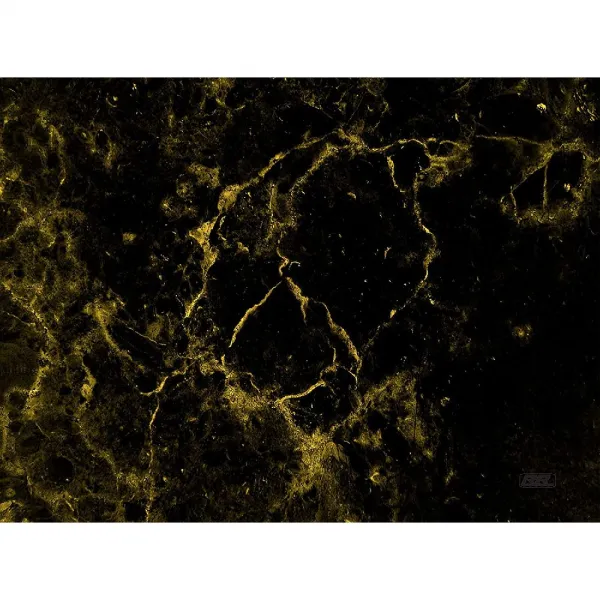 Rogue River Tactical 도마 현대 장식 선물 추상 물결 모양의 명암 디자인을 블랙 골드 대리석 돌 패턴 질 상세페이지참조