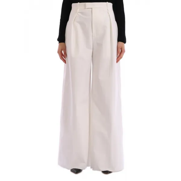 [보테가 베네타] BOTTEGA VENETA TROUSERS White 33046522