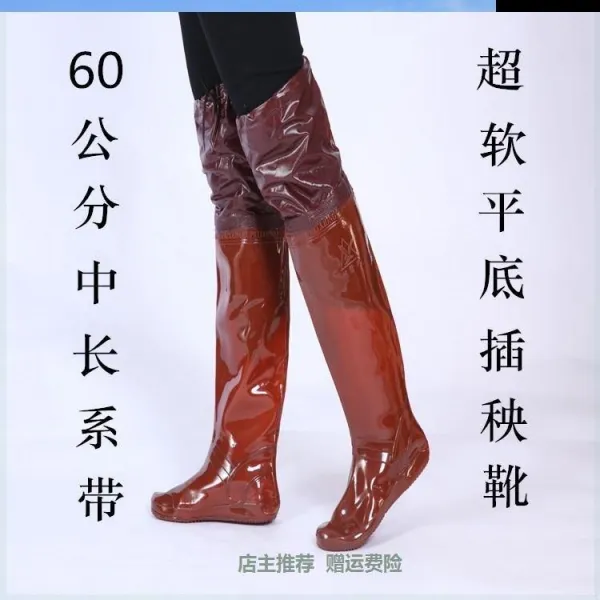 고무신 수하 부츠 미끄럼 방지 물화 모내기 신발 슬하 논바닥 작업화 논 남자 중 통 여성화
