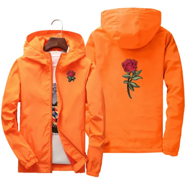 탕 Dropshipping 공급자 2019 봄 Summer Rose Jacket 대 한 Men 및 Women Coat US Size X, 01_XS