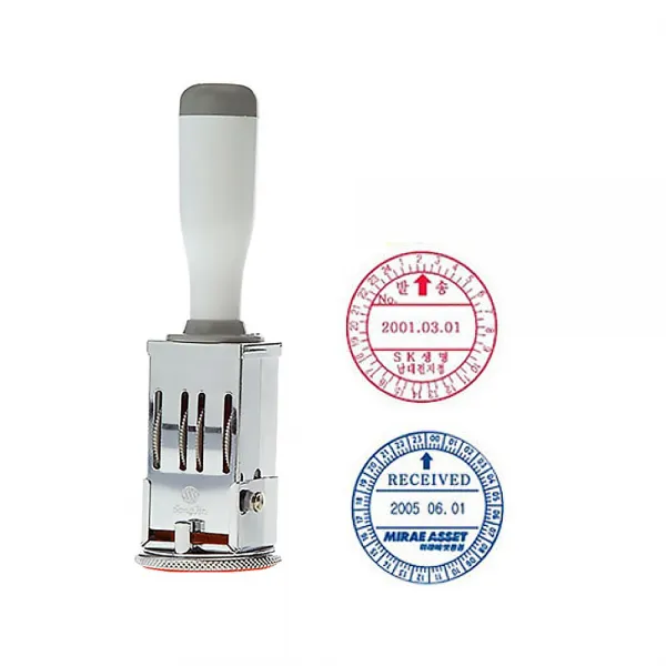 [유진스탬프] 도장/날짜/인감/고무인[시간 발송인 3cm(접수,발송)]주문제작 주문제작, 상단 내용-발송