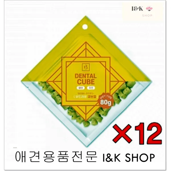 허약몸뼈 댕댕이 황태큐브 대형견껌 애견껌 오래씹는개껌 안전한개껌 덴탈양치껌, 1개