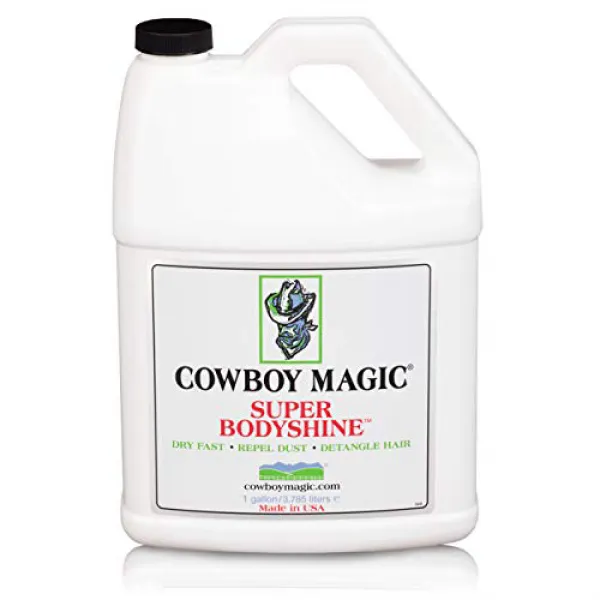 COWBOY MAGIC Super Bodyshine FAST DRY REPEL DUST DETANGLE HAIR Refill Gallon COWBOY MAGIC 수퍼 바디 시신 빠, 1