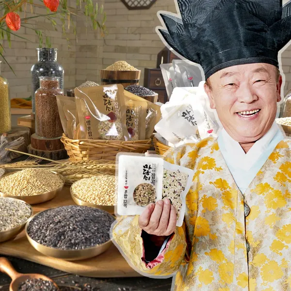 100% 국산 마당쇠 혼합12곡 12곡 잡곡쌀선물세트 50팩 100팩 편리한 낱개포장, 03_영양쇠_1세트(50팩)