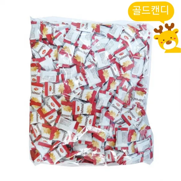 리치 오트밀 미니바이트 스낵, 1000g, 1개