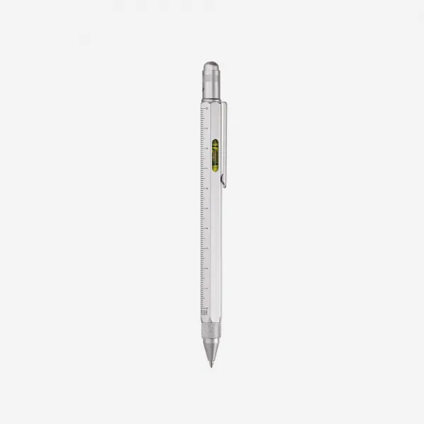  Troika Construction 멀티태스킹 볼펜 실버 Pip20si 