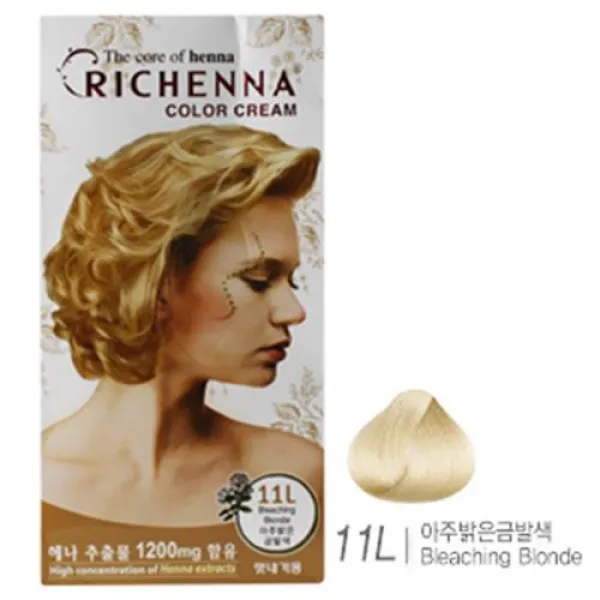 리체나 칼라 크림 11L 아주밝은금발색, 단일상품, 단일상품