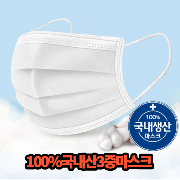 상순 국내생산 덴탈마스크 비말차단 국산 일회용 마스크 50매, 1개