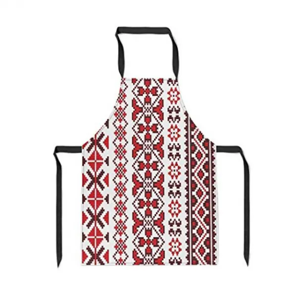 바람개비 앞치마 루마니아 전통 루마니아어 민속 니트 패턴 우크라이나 Bucovina 조정 목 요리 정원 요리, 해시기ckse68 멀티 1