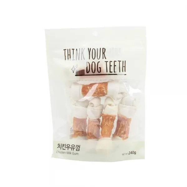 이탈리안그레이하운드 개고기간식 퍼그 치킨우유중형, 1개