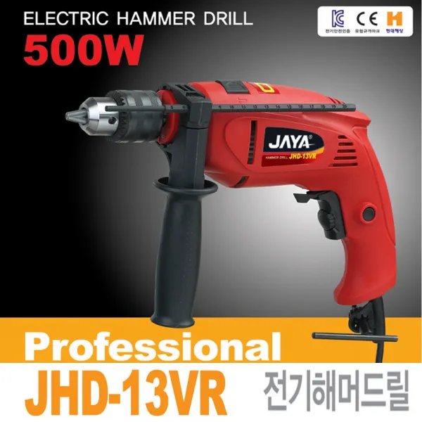 전동드릴 Jhd 13vr 자야 전기해머드릴 500w