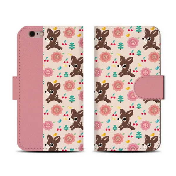  바보사랑 아이폰6s 6s플러스 _지갑다이어리케이스_아기사슴패턴