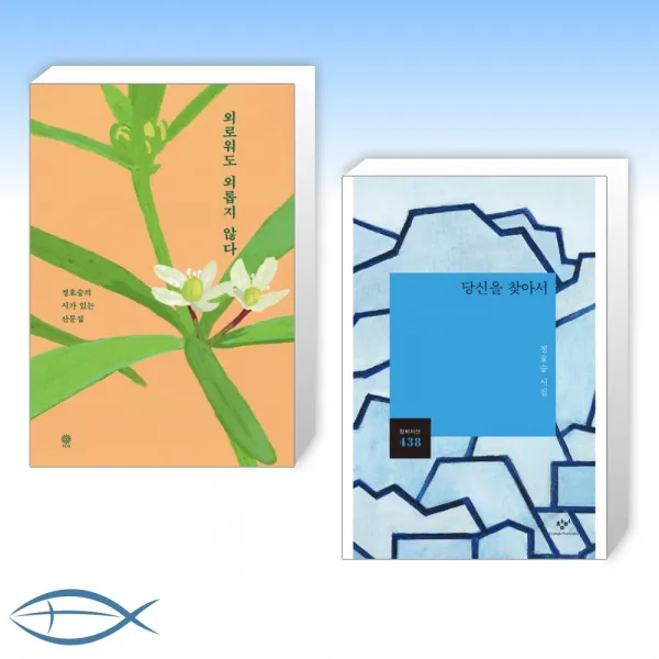 [정호승 시집세트] 외로워도 외롭지 않다 + 당신을 찾아서 (전2권)