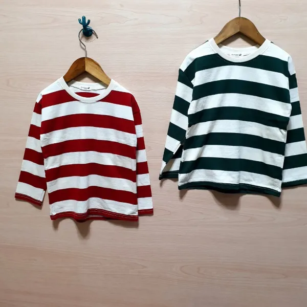 따봉땡몰 [당일출고]베이직단가라티 아동긴팔티땡처리초특가세일