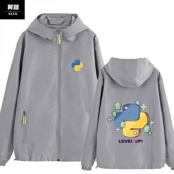 python 인생은 괴롭고 짧습니다 프로그래머 유인원 악랄한 표정 가방 카디건 남녀 벙거지