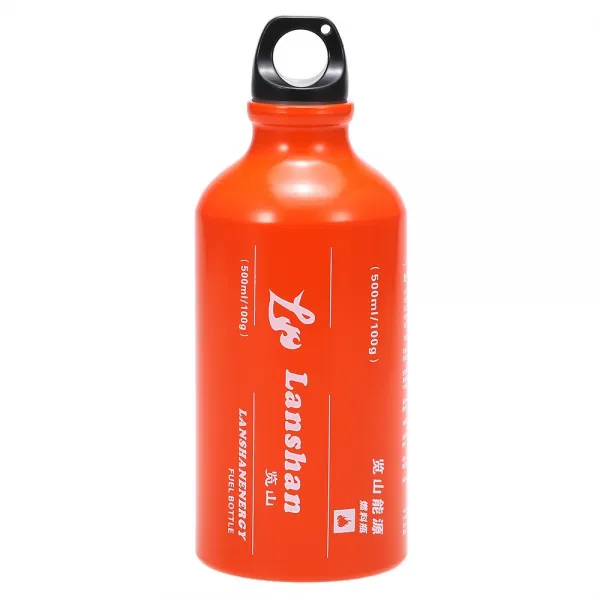 야영장 이중 가스 탱크 가솔린 오일로는 500ML 버너, 1개, 흑백의