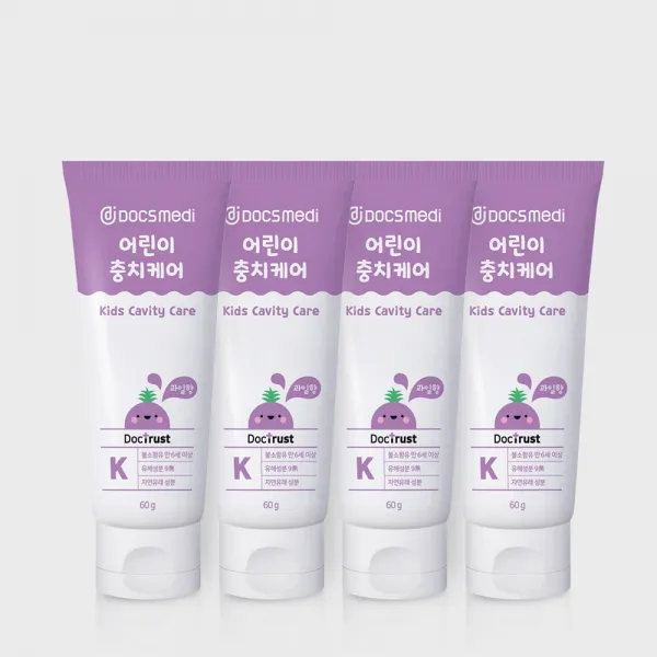 닥스메디 K치약 4개입 닥트러스트 유아 아동 치약, 4개