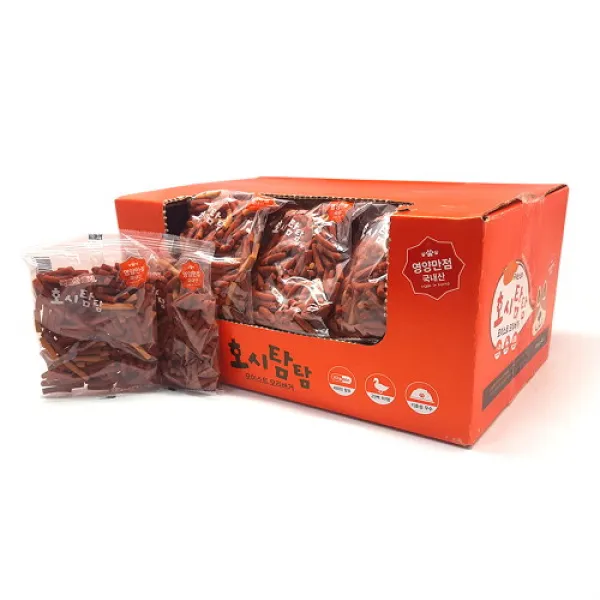 인터펫코리아 호시탐탐 모이스트 오리버거 100g X 40개, 단품없음