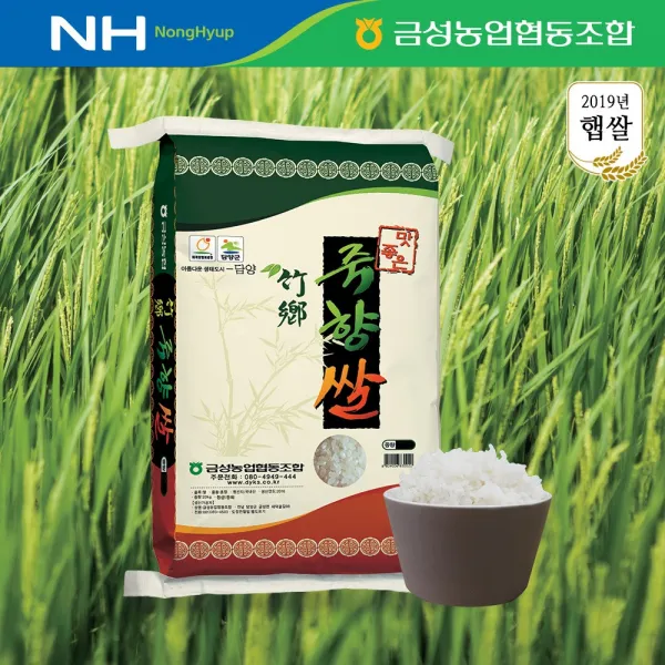 농부마음 20년 햅쌀 맛좋은 담양 죽향쌀, 1개, 맛좋은 죽향 햅쌀 10kg