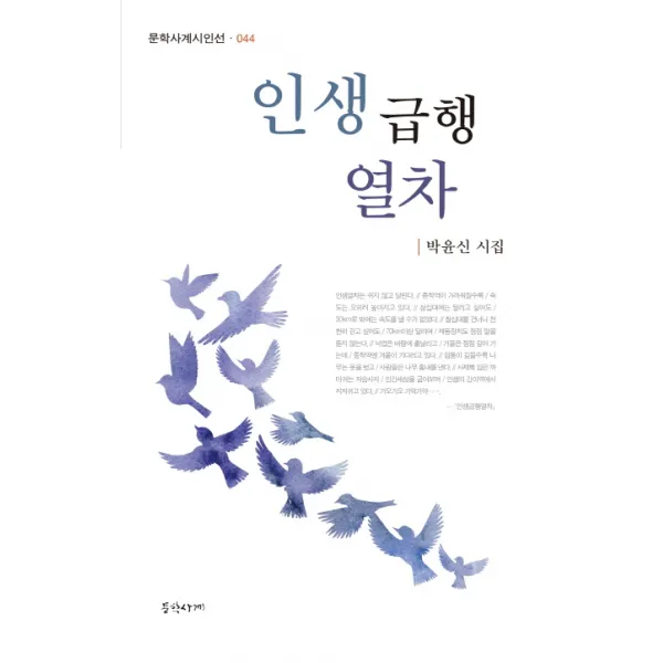 인생급행열차:박윤신 시집 문학사계